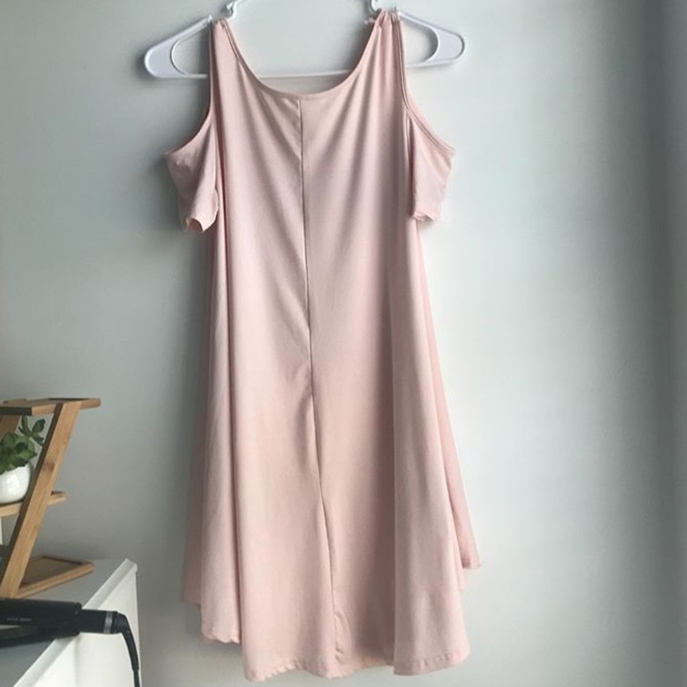 Pink basic dress - Picture 4 of 4